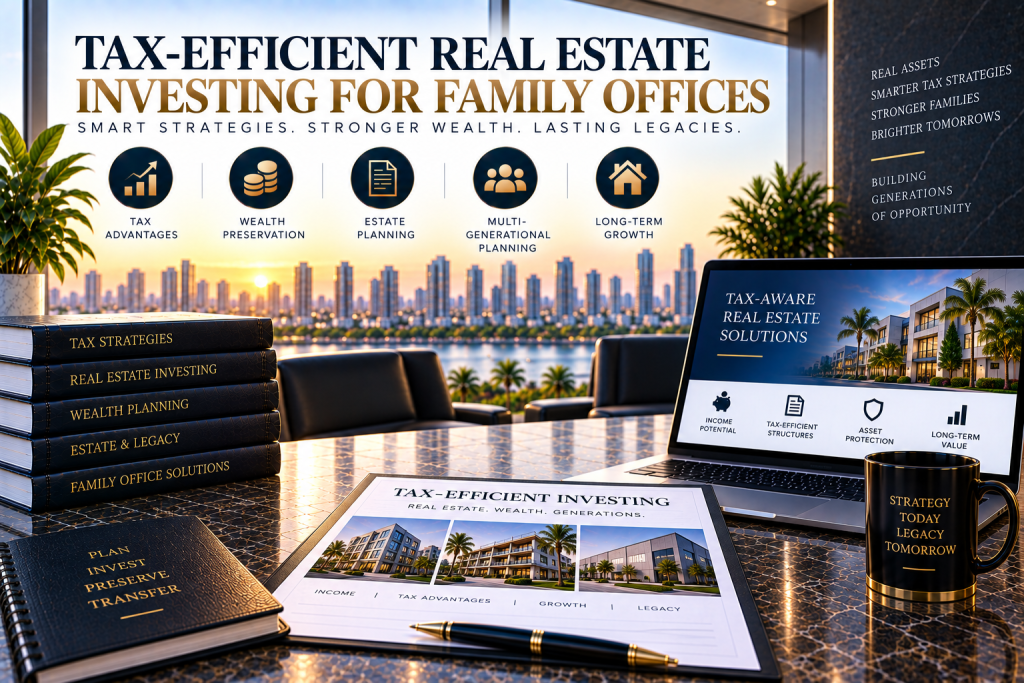 Tax-Efficient Real Estate Investing for Family Offices